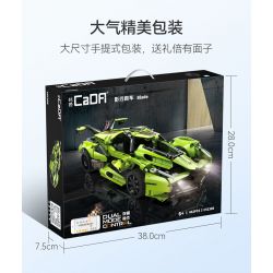 CADA DOUBLEE C51306 51306 non  GƯƠM BÓNG TỐI bộ đồ chơi xếp lắp ráp ghép mô hình  BLADE Kỹ Thuật Công Nghệ Cao Mô Hình Phương Tiện 432 khối