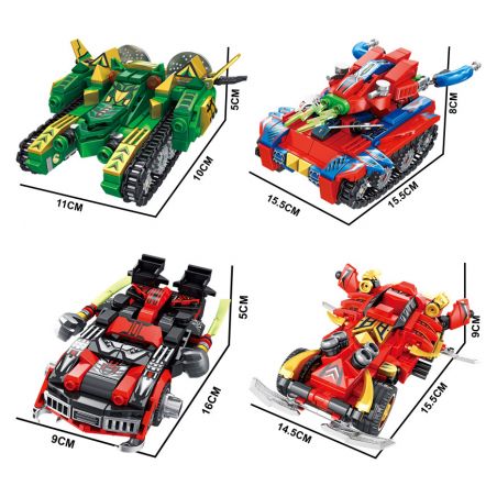 PanlosBrick 626003 Panlos Brick 626003 non  LIÊN MINH XE NGỰA 4 MẪU TĂNG HALO SHUANGTIANQUAN SCORPIO SẤM SÉT ĐẠI ĐAO BURST bộ đồ chơi xếp lắp ráp ghép mô hình CHARIOT UNION 1301 khối