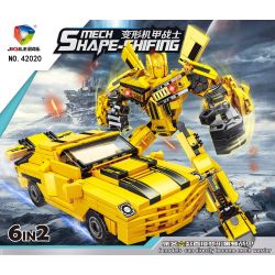 JIQILE 42020 non  CHIẾN BINH MECH BIẾN HÌNH bộ đồ chơi xếp lắp ráp ghép mô hình Military Army MECH SHAPE-SHIFING Quân Sự Bộ Đội 490 khối