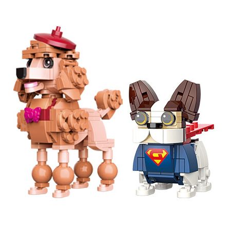 JAKI JK8131 8131 non  XOĂN VÀ FADOU bộ đồ chơi xếp lắp ráp ghép mô hình Creator Sáng Tạo