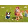 JAKI JK8131 8131 non  XOĂN VÀ FADOU bộ đồ chơi xếp lắp ráp ghép mô hình Creator Sáng Tạo