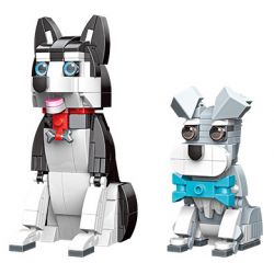 JAKI JK8130 8130 non  TIẾT NA VÀ NHỊ ĐẠI bộ đồ chơi xếp lắp ráp ghép mô hình Creator Sáng Tạo