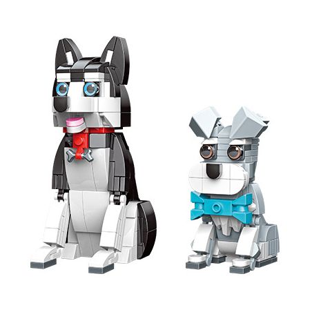 JAKI JK8130 8130 non  TIẾT NA VÀ NHỊ ĐẠI bộ đồ chơi xếp lắp ráp ghép mô hình Creator Sáng Tạo