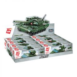 Enlighten 42301 Qman 42301 non  XE TĂNG BÁNH LỐP BATTLE SPIRIT 8 TỔ HỢP PHÁO BINH TỰ HÀNH TIÊN PHONG SẤM SÉT ĐÓN BÃO MÁY BAY CHIẾN ĐẤU ĐẠI BÀNG RADAR SKYNET TÀU TUẦN TRA WAVE CHASER TÊN LỬA DŨNG CẢM NÉM BOM AGNI bộ đồ chơi xếp lắp ráp ghép mô hình Creator 3 In 1 TRANS-COMBO TANK Sáng Tạo Với 3 Mẫu 642 khối
