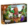 SX 1061 non  RỪNG bộ đồ chơi xếp lắp ráp ghép mô hình Minecraft MY WORLD THE JUNGLE HATES IT Game Xây Dựng 365 khối