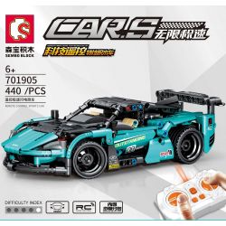 SEMBO 701905 non  ĐIỀU KHIỂN TỪ XA SPEED ​​SPORTNING SPORTS CAR TECHNOLOGY STUNTS bộ đồ chơi xếp lắp ráp ghép mô hình  CARS REMOTE CONTROL SPORTS Kỹ Thuật Công Nghệ Cao Mô Hình Phương Tiện 440 khối