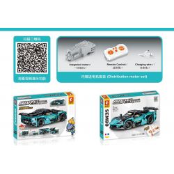 SEMBO 701905 non  ĐIỀU KHIỂN TỪ XA SPEED ​​SPORTNING SPORTS CAR TECHNOLOGY STUNTS bộ đồ chơi xếp lắp ráp ghép mô hình  CARS REMOTE CONTROL SPORTS Kỹ Thuật Công Nghệ Cao Mô Hình Phương Tiện 440 khối