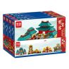 MINGDI LEIBAO K0365 0365 non  4 KIỂU KIẾN ?​TRÚC CỔ ĐIỂN ZIXIAO PALACE YUEJIANG TOWER EFANG GOLDEN PAVILION TEMPLE bộ đồ chơi xếp lắp ráp ghép mô hình Buildings 1142 khối