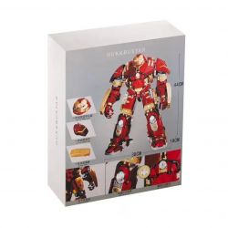 K BOX V5004 5004 non  GIÁP CHỐNG HULK MK44 bộ đồ chơi xếp lắp ráp ghép mô hình Marvel Super Heroes HUKKRUSTAR Siêu Anh Hùng Marvel 4123 khối