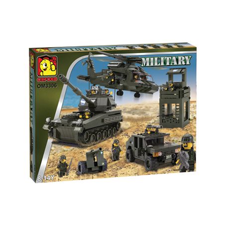 OXFORD OM3306 3306 non  QUÂN ĐỘI bộ đồ chơi xếp lắp ráp ghép mô hình Military Army Quân Sự Bộ Đội