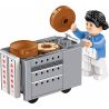 ROYAL TOYS RT64 non  XE DIM SUM HỒNG KÔNG bộ đồ chơi xếp lắp ráp ghép mô hình City CITY STORY DIM SUM CART Thành Phố 45 khối