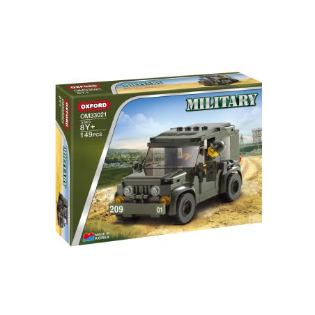 OXFORD OM33021 33021 non  XE JEEP QUÂN SỰ bộ đồ chơi xếp lắp ráp ghép mô hình Military Army 밀리터리 지프차 Quân Sự Bộ Đội 149 khối