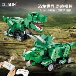 CADA DOUBLEE C59001 59001 non  THẾ GIỚI KHỦNG LONG RỒNG OVERON bộ đồ chơi xếp lắp ráp ghép mô hình Jurassic World 343 khối