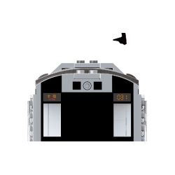 ROYAL TOYS RT44 non  TÀU MTR CITY LINE HỒNG KÔNG bộ đồ chơi xếp lắp ráp ghép mô hình CITY STORY MTR URBAN LINE TRAIN Thành Phố 684 khối