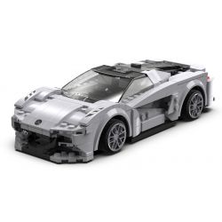 CADA DOUBLEE C51071 51071 non  LUCE EVIJA. bộ đồ chơi xếp lắp ráp ghép mô hình Racers LOTUS EVIJA Đua Tốc Độ 308 khối