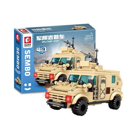 SEMBO 105077 105074 105075 105076 non  15 XE TĂNG HẠNG NHẸ bộ đồ chơi xếp lắp ráp ghép mô hình Iron Blood Heavy Equipment Đặc Nhiệm Máu Và Sắt 877 khối