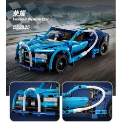 CADA DOUBLEE C52025 52025 non  VINH QUANG. tỷ lệ 1:18 bộ đồ chơi xếp lắp ráp ghép mô hình  HONOUR SPORTS CAR Kỹ Thuật Công Nghệ Cao Mô Hình Phương Tiện 377 khối