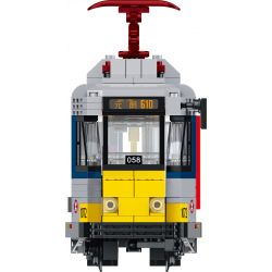 ROYAL TOYS RT48 non  ĐƯỜNG SẮT NHẸ MTR HỒNG KÔNG GIAI ĐOẠN II bộ đồ chơi xếp lắp ráp ghép mô hình City CITY STORY MTR LIGHT RAIL TRAIN II Thành Phố 754 khối