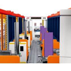 ROYAL TOYS RT48 non  ĐƯỜNG SẮT NHẸ MTR HỒNG KÔNG GIAI ĐOẠN II bộ đồ chơi xếp lắp ráp ghép mô hình City CITY STORY MTR LIGHT RAIL TRAIN II Thành Phố 754 khối