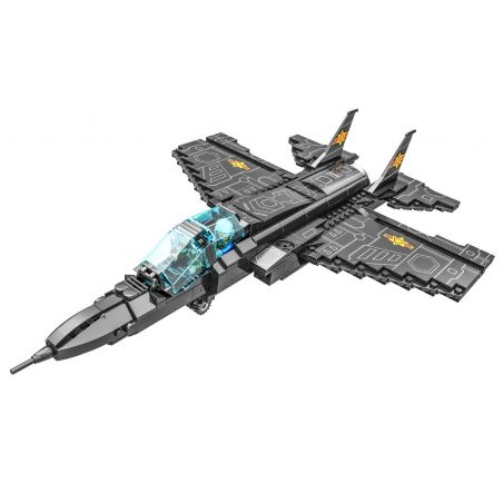 CAYI 2265 non  MÁY BAY CHIẾN ĐẤU TÀNG HÌNH J-31 bộ đồ chơi xếp lắp ráp ghép mô hình J-31 STEALTH FIGHTER / GYRFALCON 538 khối