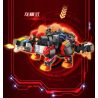 ZHEGAO ZG0124 0124 non  MINI AGENT 2 SỨC MẠNH SIÊU KHỦNG LONG STEGOSAURUS MECHA NỔ bộ đồ chơi xếp lắp ráp ghép mô hình 480 khối