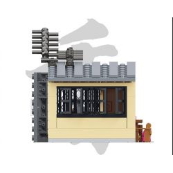 ROYAL TOYS RT54 non  TRƯỜNG TIỂU HỌC SÂN THƯỢNG HỒNG KÔNG bộ đồ chơi xếp lắp ráp ghép mô hình City CITY STORY ROOFTOP SCHOOL Thành Phố 203 khối