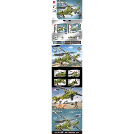 SLUBAN M38-B0911 B0911 0911 M38B0911 38-B0911 non  DIREWOLF ORBIT TẤN CÔNG TRÊN KHÔNG bộ đồ chơi xếp lắp ráp ghép mô hình ATOMIC STORM 353 khối