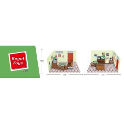 ROYAL TOYS RT53 non  BẤT ĐỘNG SẢN HỒNG KÔNG TRONG NHỮNG NĂM 1980 bộ đồ chơi xếp lắp ráp ghép mô hình City CITY STORY HOME OF HOUSING ESTATES THE 1980S Thành Phố 109 khối