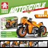 LEYI 69009 non  XE MÁY 4 PHONG CÁCH bộ đồ chơi xếp lắp ráp ghép mô hình Motorcycle Motorbike Xe Hai Bánh 750 khối
