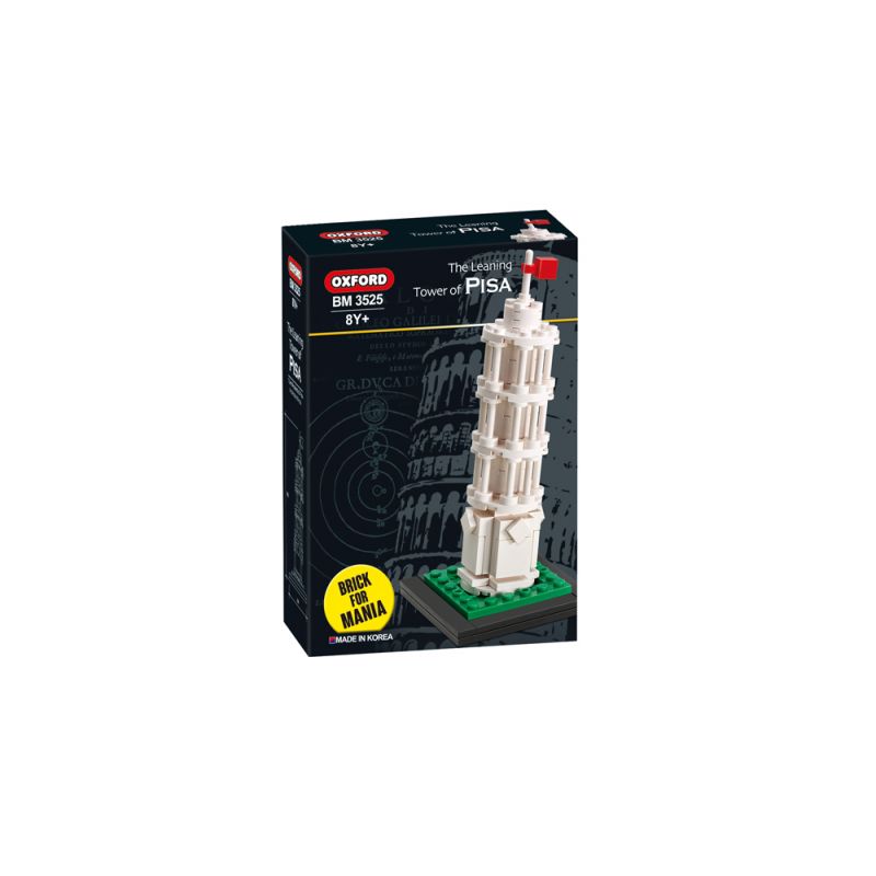 OXFORD BM3525 3525 non  THÁP NGHIÊNG NHỎ PISA bộ đồ chơi xếp lắp ráp ghép mô hình 미니 피사의 사탑