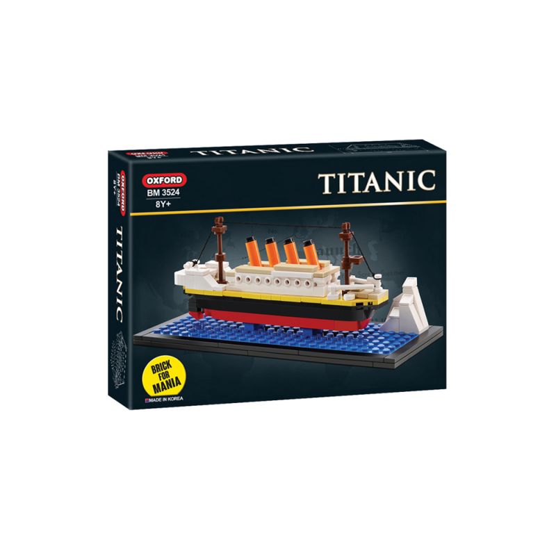 OXFORD BM3524 3524 non  TÀU TITANIC NHỎ bộ đồ chơi xếp lắp ráp ghép mô hình 미니 타이타닉