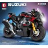 SEMBO 705030 non  SUZUKI GSXR 1000R 1:14 tỷ lệ 1:14 bộ đồ chơi xếp lắp ráp ghép mô hình Motorcycle Motorbike Xe Hai Bánh 326 khối