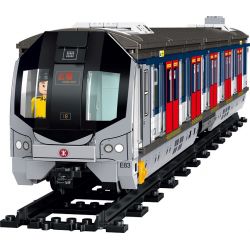 ROYAL TOYS RT47 non  TÀU MTR EAST RAIL LINE HỒNG KÔNG bộ đồ chơi xếp lắp ráp ghép mô hình City CITY STORY MTR EAST RAIL LINE TRAIN Thành Phố 815 khối