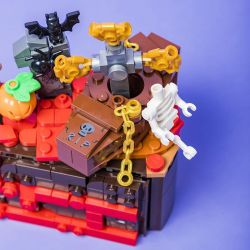 PANTASY 61006 non  BÁNH PHÙ THỦY bộ đồ chơi xếp lắp ráp ghép mô hình