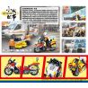 ROYAL TOYS RT49 non  XE MÁY TẾ KHẨN CẤP HỒNG KÔNG bộ đồ chơi xếp lắp ráp ghép mô hình City CITY STORY EMERGENCY MEDICAL ASSISTANT MOTOR CYCLE Thành Phố 29 khối