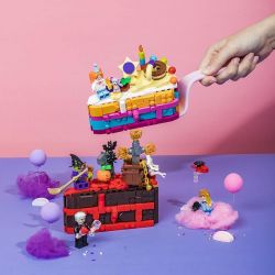 PANTASY 61006 non  BÁNH PHÙ THỦY bộ đồ chơi xếp lắp ráp ghép mô hình