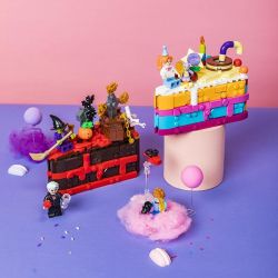 PANTASY 61006 non  BÁNH PHÙ THỦY bộ đồ chơi xếp lắp ráp ghép mô hình