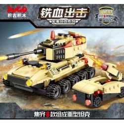 JUGO 3G127 non  TĂNG HẠNG NẶNG PREDATOR bộ đồ chơi xếp lắp ráp ghép mô hình Military Army Quân Sự Bộ Đội 420 khối