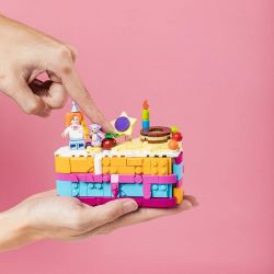 PANTASY 61005 non  BÁNH SINH NHẬT bộ đồ chơi xếp lắp ráp ghép mô hình