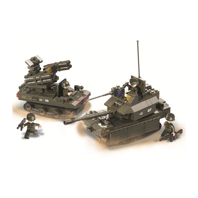 SLUBAN M38-B0289 B0289 0289 M38B0289 38-B0289 non  QUÂN ĐOÀN BỌC THÉP - TẬP THỂ DỤC PHÒNG KHÔNG bộ đồ chơi xếp lắp ráp ghép mô hình Military Army Quân Sự Bộ Đội 416 khối