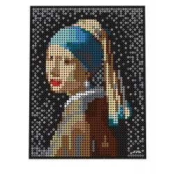 WANGE 5120 non  CÔ GÁI VỚI BÔNG TAI NGỌC TRAI bộ đồ chơi xếp lắp ráp ghép mô hình HET MEISJE MET DE PAREL 3262 khối