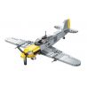 MINGDI 9037 non  MÁY BAY CHIẾN ĐẤU BF-109 bộ đồ chơi xếp lắp ráp ghép mô hình BF-109 FIGHTER 414 khối