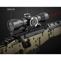 CADA DOUBLEE C81053 81053 non  KẺ BẮN TỈA bộ đồ chơi xếp lắp ráp ghép mô hình Gun Súng 978 khối