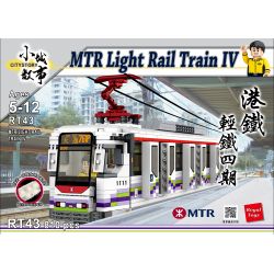 ROYAL TOYS RT43 non  ĐƯỜNG SẮT NHẸ MTR GIAI ĐOẠN 4 bộ đồ chơi xếp lắp ráp ghép mô hình City CITY STORY MTR LIGHT RAIL TRAIN IV Thành Phố 810 khối