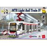 ROYAL TOYS RT43 non  ĐƯỜNG SẮT NHẸ MTR GIAI ĐOẠN 4 bộ đồ chơi xếp lắp ráp ghép mô hình City CITY STORY MTR LIGHT RAIL TRAIN IV Thành Phố 810 khối