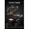 CADA DOUBLEE C81053 81053 non  KẺ BẮN TỈA bộ đồ chơi xếp lắp ráp ghép mô hình Gun Súng 978 khối