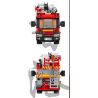 ROYAL TOYS RT42 non  SÀN NÂNG THỦY LỰC XE CỨU HỎA bộ đồ chơi xếp lắp ráp ghép mô hình City CITY STORY HONG KONG FIRE ENGINE HYDRAULIC PLATFORM Thành Phố 564 khối