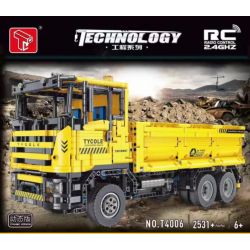 TA GAOLE T4006 4006 non  KỸ THUẬT XE TẢI TỰ ĐỔ bộ đồ chơi xếp lắp ráp ghép mô hình  TECHNOLOGY Kỹ Thuật Công Nghệ Cao Mô Hình Phương Tiện 2531 khối