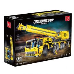 TA GAOLE T4004 4004 non  KỸ THUẬT CẦN CẨU BÁNH LỐP bộ đồ chơi xếp lắp ráp ghép mô hình  TECHNOLOGY Kỹ Thuật Công Nghệ Cao Mô Hình Phương Tiện 3711 khối