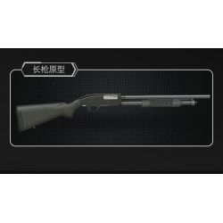 CADA DOUBLEE C81052 81052 non  SÚNG PHUN tỷ lệ 1:1.25 bộ đồ chơi xếp lắp ráp ghép mô hình Gun 880 khối